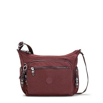 Bolsos Cruzados Kipling Gabbie Small Rojos Grises | MX 1135UZ